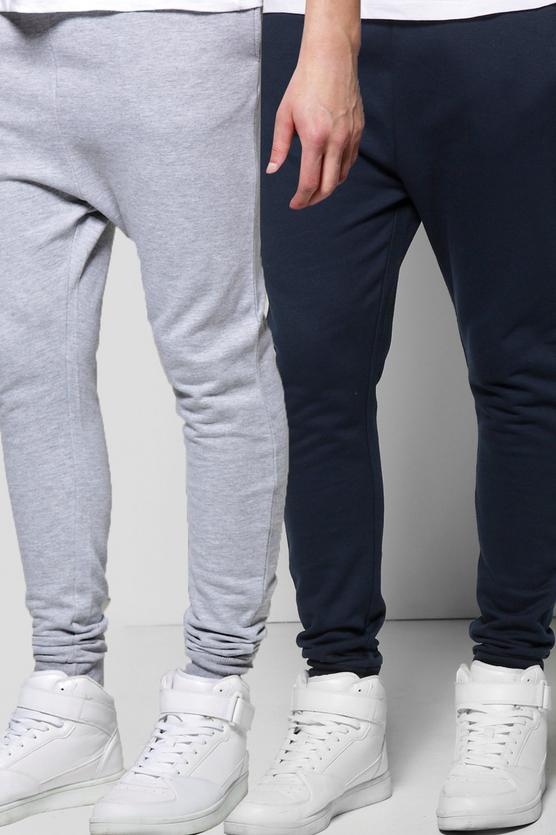 2 Pack Skinny Joggers &#40;3 months - 5 years&#41;